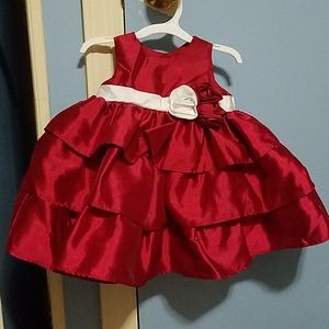 Beautiful baby girl holiday dress